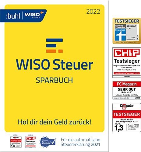 Buhl Data Wiso Steuer Sparbuch Ab Preisvergleich