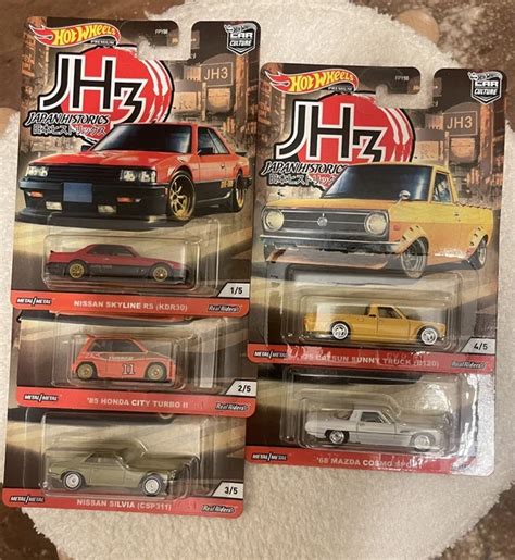 HOT WHEELS PREMIUM Car Culture Japan Historics JH Complete Set Of JDM EUR PicClick FR