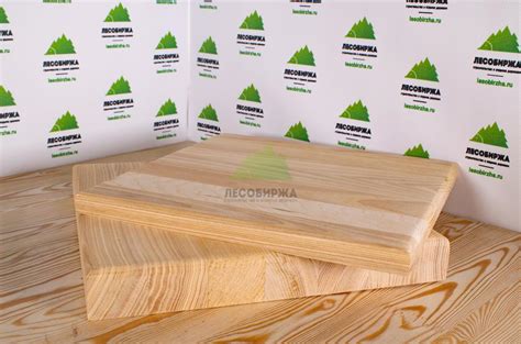 Мебельный щит массив из ясеня 300/40/3000 в Москве - ЛесоБиржа МСК