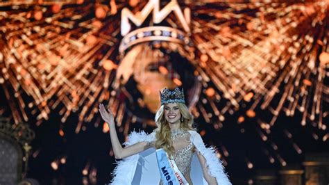 Miss World Krystyna Pyszkova From Czech Republic Wins The Crown