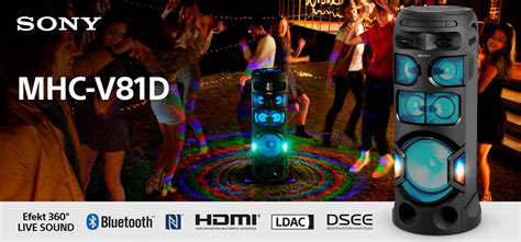 Sony MHC-V81D czarny - Opinie i ceny na Ceneo.pl
