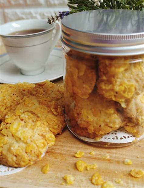 Resep Cara Praktis Bikin Cornflakes Cookies Enak Dan Lezat Untuk Buka