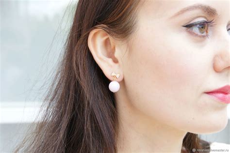 Серьги шарики - 70 фото