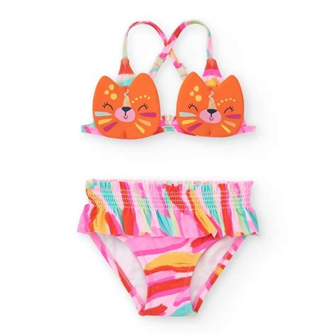 Tuc Tuc Yazlık Kız Bikini Pembe Bebekhouse da