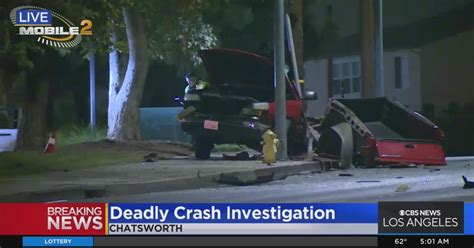 Man dies in Chatsworth crash - CBS Los Angeles