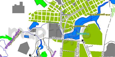 karta pervouralska  sputnika  ulicami  domami podrobno