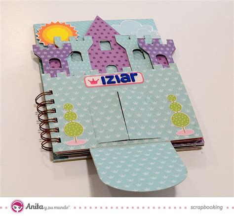 Lbum Scrapbook Con Forma De Castillo Paso A Paso Handbox Birthday