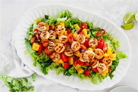 Quick And Easy Mango And Shrimp Salad Recipe Diethood