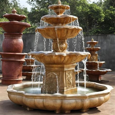 creative arts brass decorative garden fountain   price  bhubaneswar