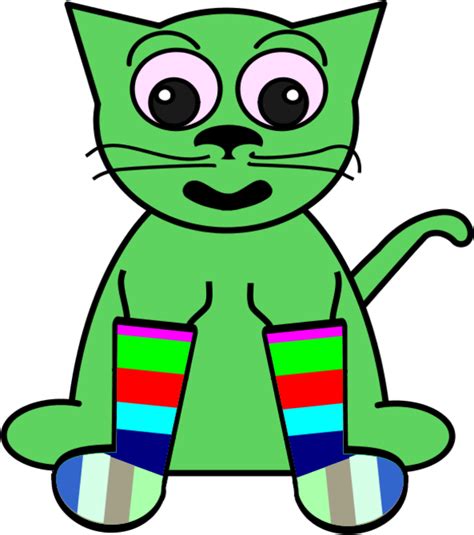 Cartoon Cat Clip Art N46 Free Image Download