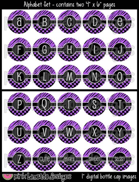 117 Best Bottle Cap Stickershairbows Images On Pinterest Bottle Caps