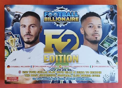Supreme Games Football Billionaire F2 Edition Board Game COMPLETE