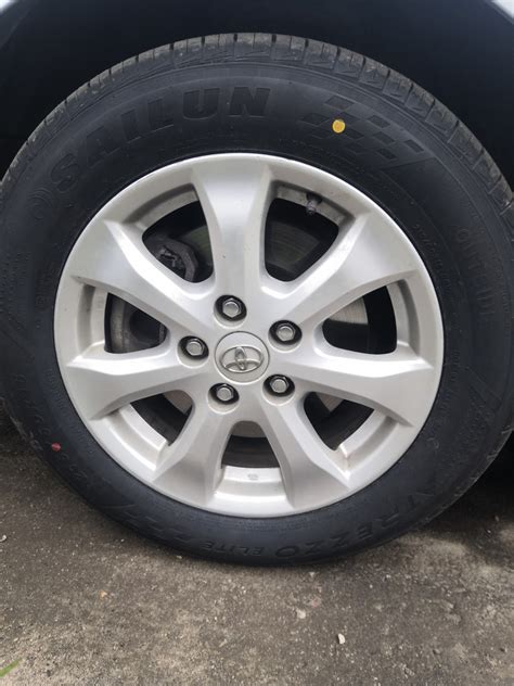 Летние шины — Toyota Camry (XV40), 2,4 л, 2010 года | шины | DRIVE2