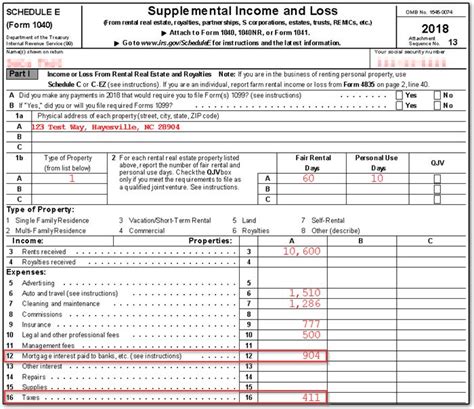 Schedule E Worksheet Simplify Your Tax Reporting Process