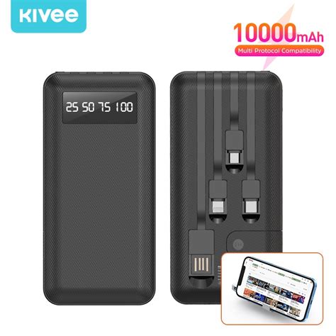 Jual Hot Kivee Powerbank Mah Fast Charging Murah Mini Lcd With
