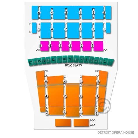 Detroit Opera House Seating Chart By Row Wiebke Maderlechner Contact