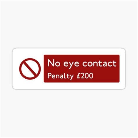 Eye Contact Stickers Redbubble