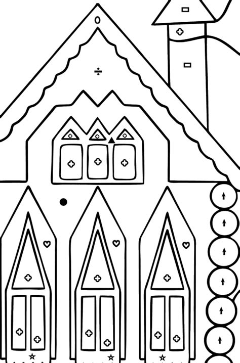 Rainbow House Coloring Page Difficult ♥ Online And Print For Free