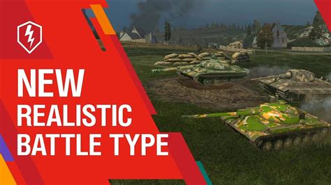 Wot Blitz Realistic Battles New Battle Type Youtube