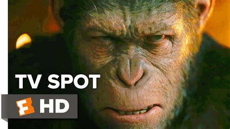 War For The Planet Of The Apes Tv Spot Apes Together Strong 2017