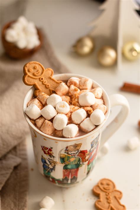 Gingerbread Hot Chocolate Our Balanced Bowl