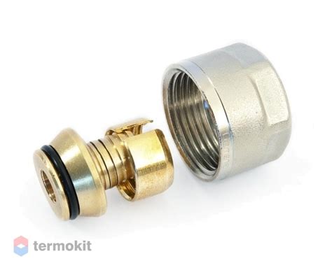STOUT фитинг компрессионный для труб PEX 16х2,0х3/4 (артикул: SFC-0020 ...