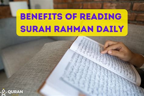 The Truly Amazing Benefits Of Reading Surah Rahman Everyday