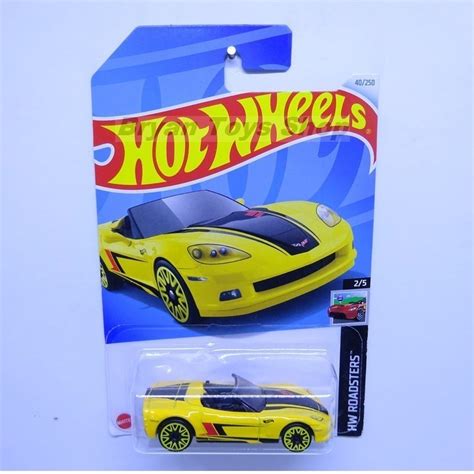Jual Hot Wheels Corvette C6 Kuning Shopee Indonesia