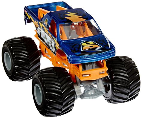 Hot Wheels Monster Jam Shocker Vehicle Gift Pack Car Toys Amazon In Toys Games