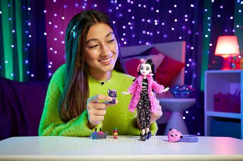 Monster High Draculaura HKY66 Кукла Монстр Хай Дракулаура Пижамная ...