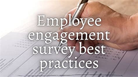 5 Best Practices in Employee Engagement Survey to Follow - Sparky Reads