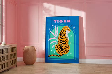 Monkey Kids Wall Art For Kids Bedroom And Kids Nursery