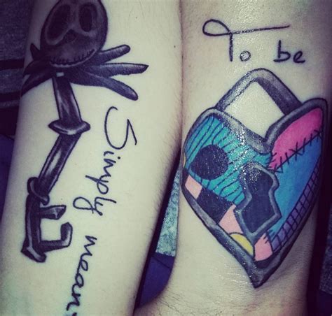 We Are In Love With These Disney Themed Couple Tattoos Matching