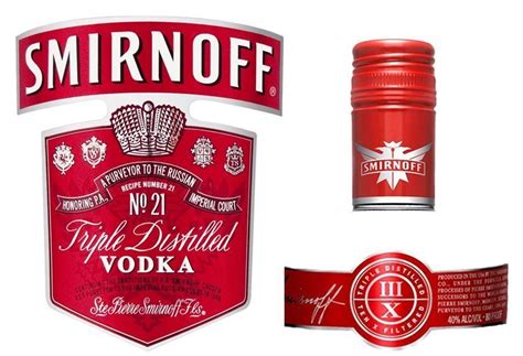 Printable Smirnoff Label