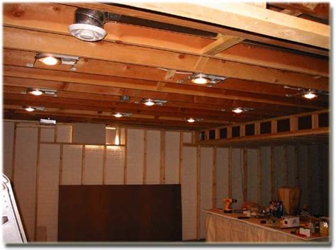 Unfinished Basement Lighting Solutions Openbasement