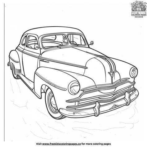 Real Car Coloring Pages