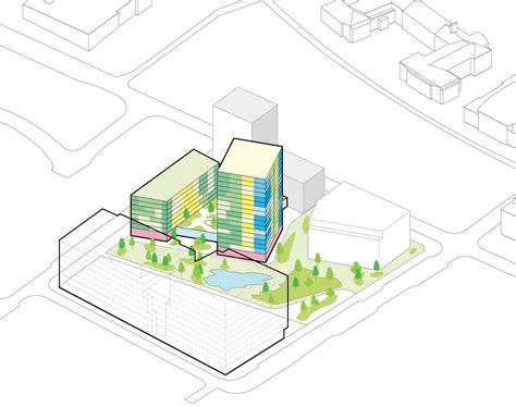 Galería de MVRDV presenta el diseño de un nuevo complejo residencial en