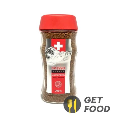 Растворимый кофе Свиссо (стекло)/ Swisso Kaffee - Get Food