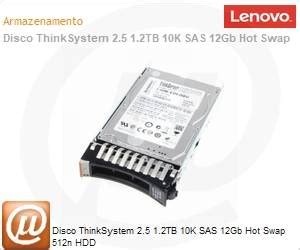Lenovo Xb A Unidade De Disco R Gido Hd Tb Lenovo Thinksystem K Sas Gb Hot