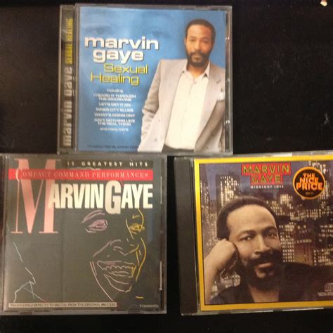 3 Disc Set Bargain Cds Marvin Gaye Midnight Love Sexual Healing Ck3819