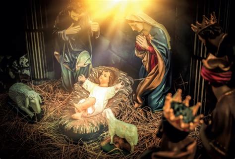 Nativity Scene Photography Backdrops Jesus Birth Angel Christian Room