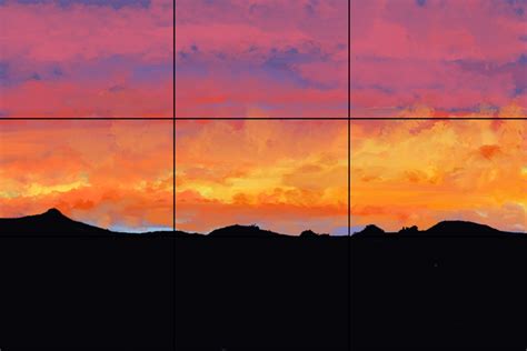 Rule Of Thirds Landscape Painting