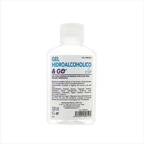 Gel Hidroalcohólico Laboratorios Pharma Go Biocidas