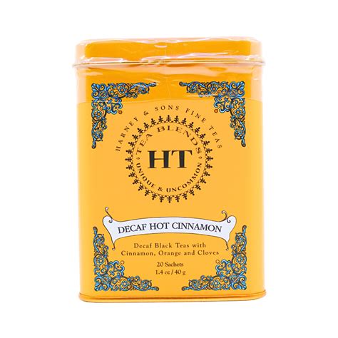 Harney Sons Decaf Hot Cinnamon Tea 20 Ct Tin Peters Gourmet Market