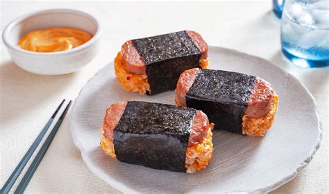 Spam Musubi With Spicy Mayo Recipe Pepperph