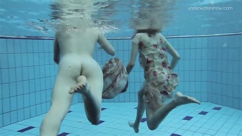 Two Hot Hairy Beauties Underwater
