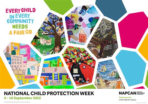 National Child Protection Week 2022 Poster - Honeycomb - NAPCAN