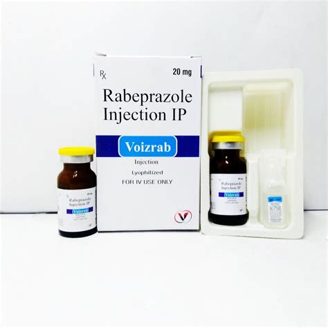 Voizrab Rabeprazole Injection Ip 20 Mg Voizmed At 225 Box In Panchkula