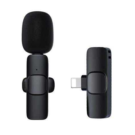 Wireless Lavalier Microphone - Compatible with iPhone/iPad | Shop Today. Get it Tomorrow ...