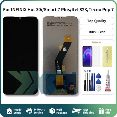 For Infinix Hot I Smart Plus Itel S Tecno Pop LCD Screen